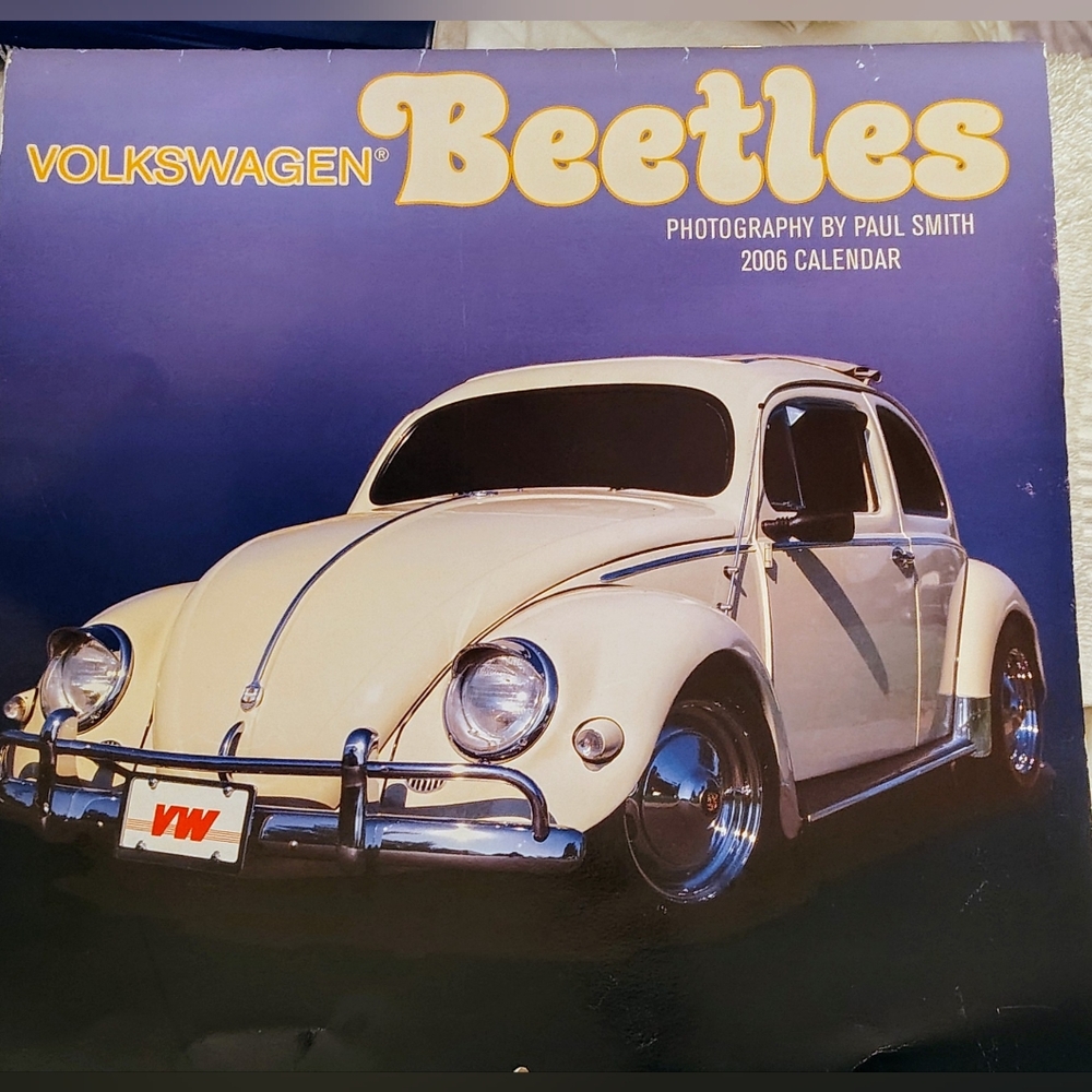 Collectable 2006 VW Beetle Calendar